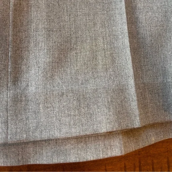 Lauren Ralph Lauren Gray Wool Blend Tailored Trousers Pants Size 14 FLAWED - Picture 6 of 8